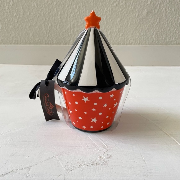 CARNIVAL COTTAGE HALLOWEEN BLACK CAT Mug By JOHANNA PARKER NWT - Picture 3 of 8